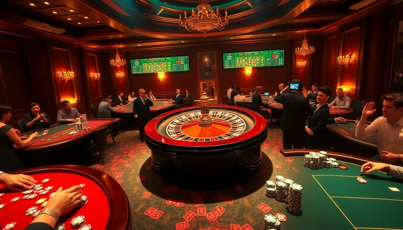 Vivez des jeux palpitants au casino en ligne argent réel France avec des tables de poker et de la roulette.