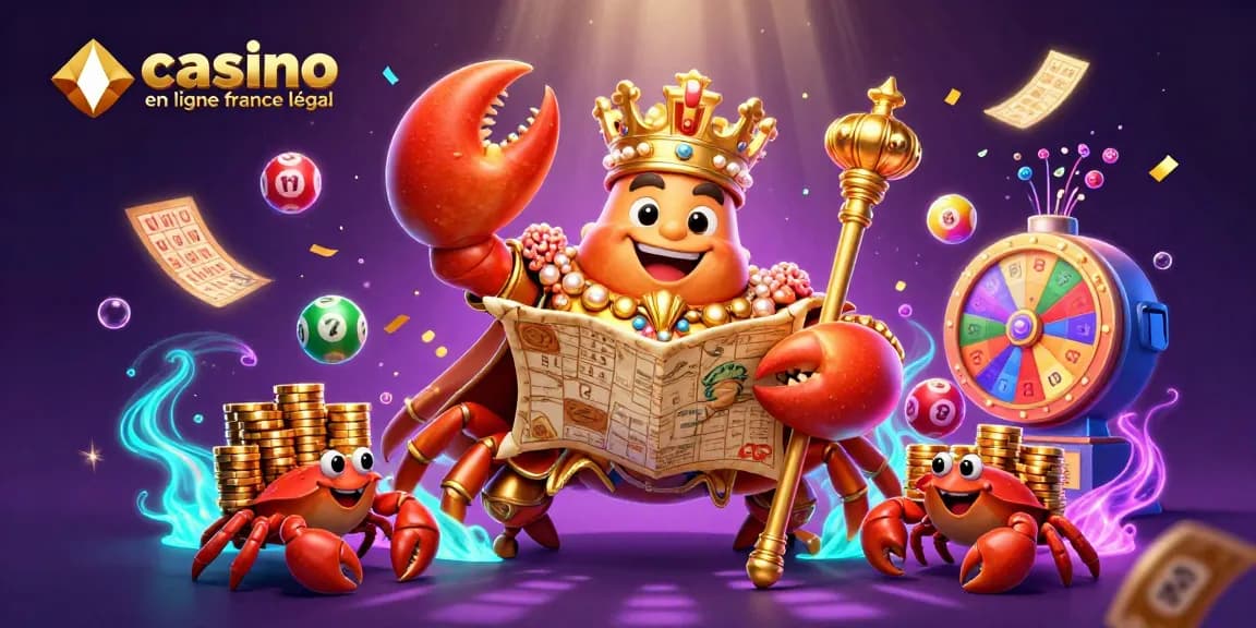 Profitez d'expériences de jeux sur un casino en ligne France légal avec des personnages 3D amusants.