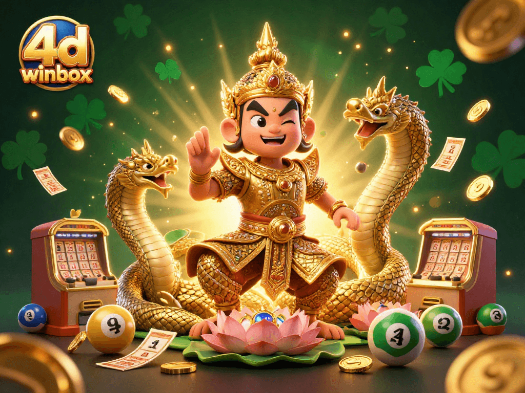 Experience the excitement of 4d winbox lottery with vivid characters and dynamic elements.