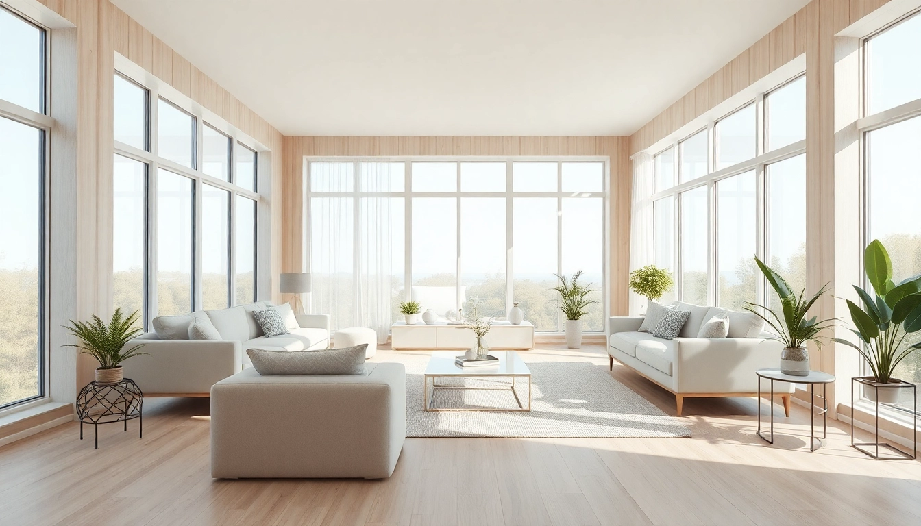 Embrace Seamless Living with a bright, modern interior that radiates tranquility.