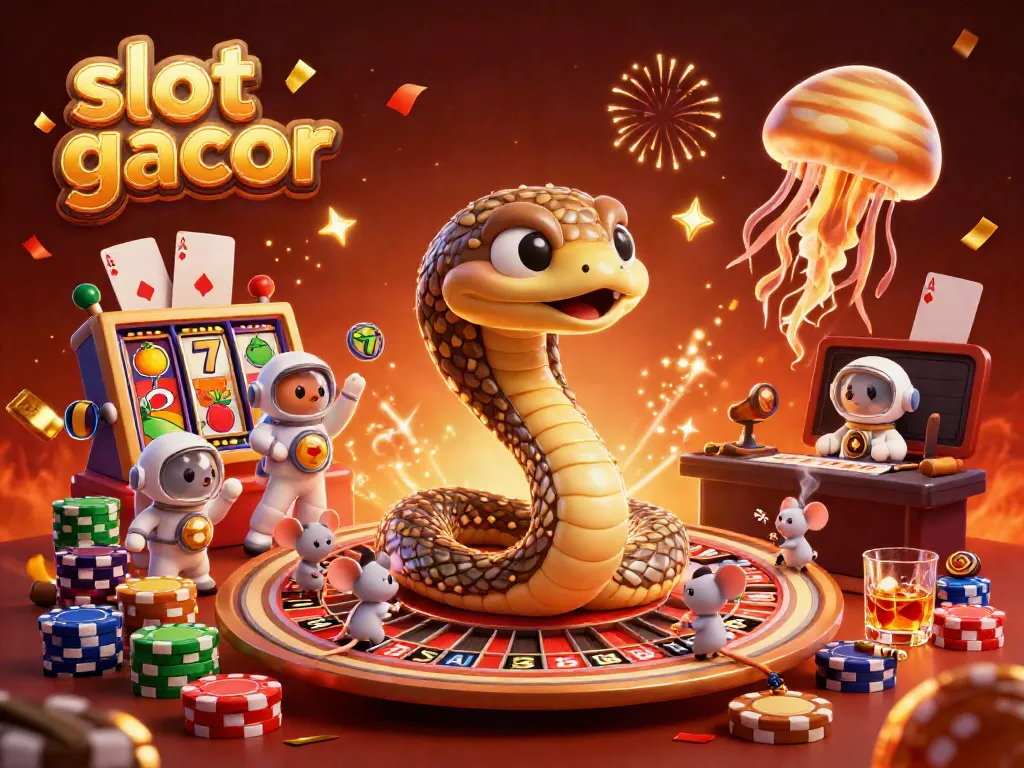 Slot gacor dengan elemen permainan kosmik menarik perhatian dan peluang besar untuk kemenangan.