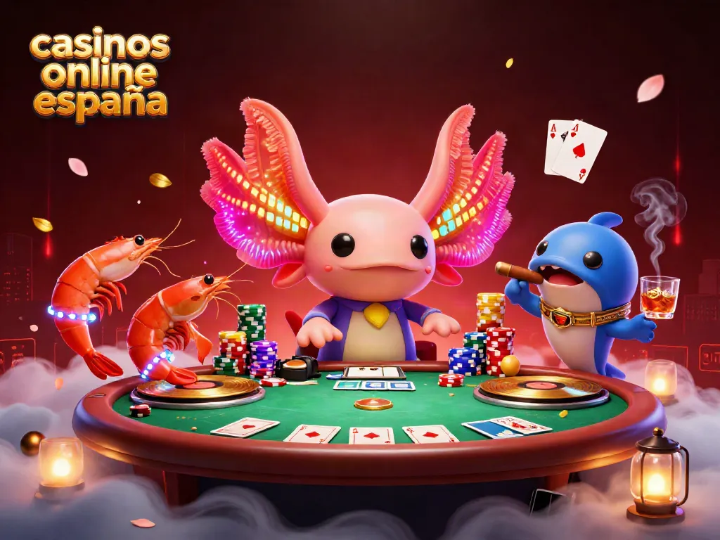 Los mejores casinos online en España con una escena vibrante de diversión y juego