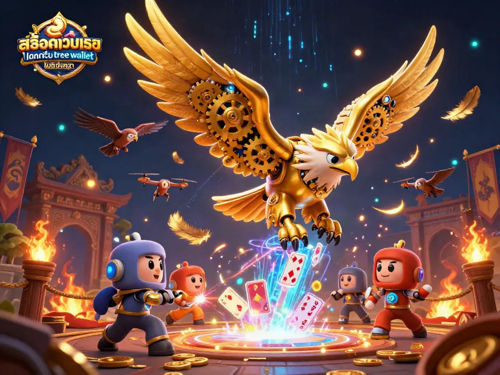 สล็อตเว็บตรง ฝากถอน true wallet ไม่มี ขั้นต่ํา พร้อมกับนกอินทรีทองในบรรยากาศคาสิโนที่น่าตื่นเต้น