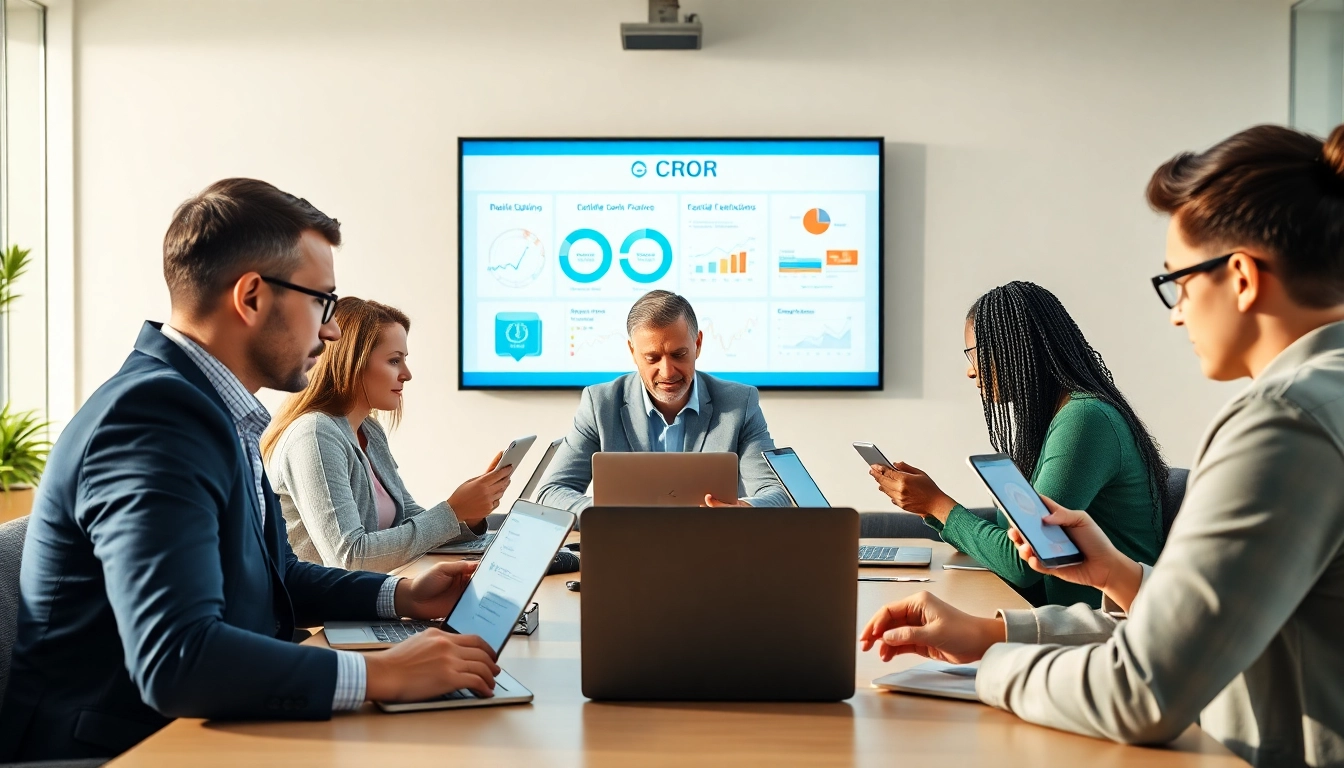 Achieve your cror certification online with participants engaging in a training course.