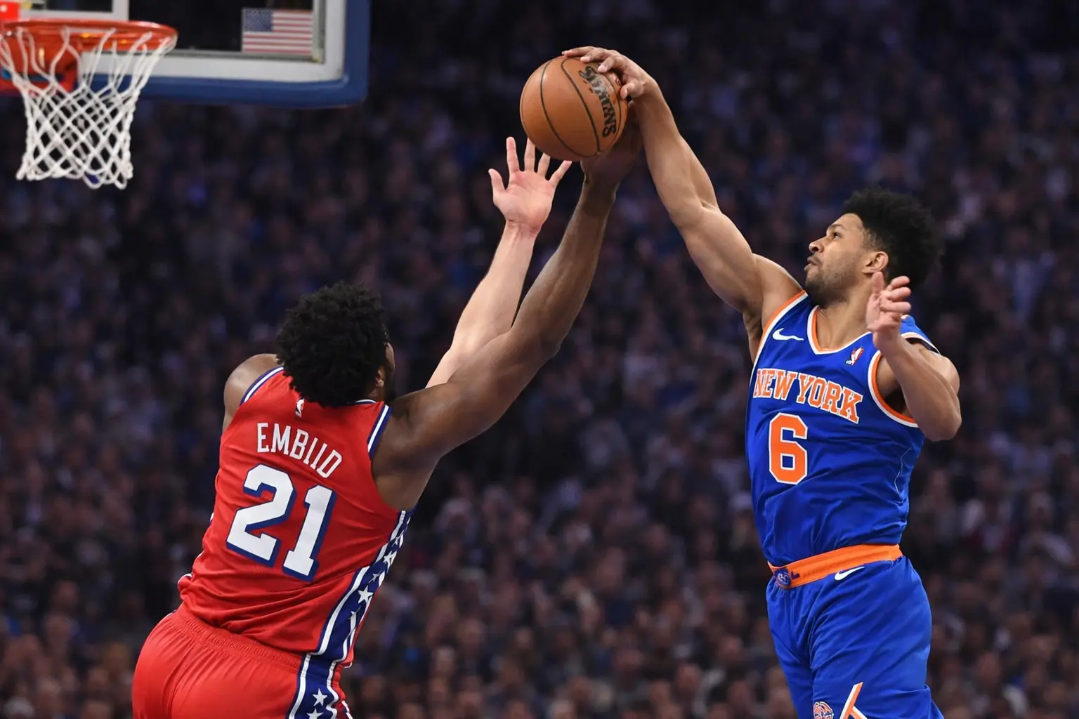 knicks vs 76ers match player stats