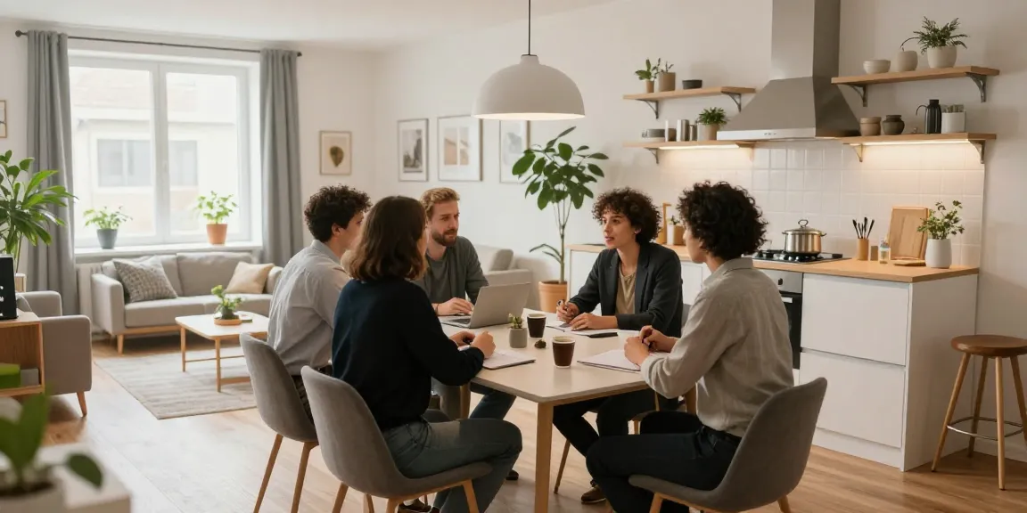 Gemütliche Monteurwohnung Hannover mit modernen Annehmlichkeiten und einladender Atmosphäre.