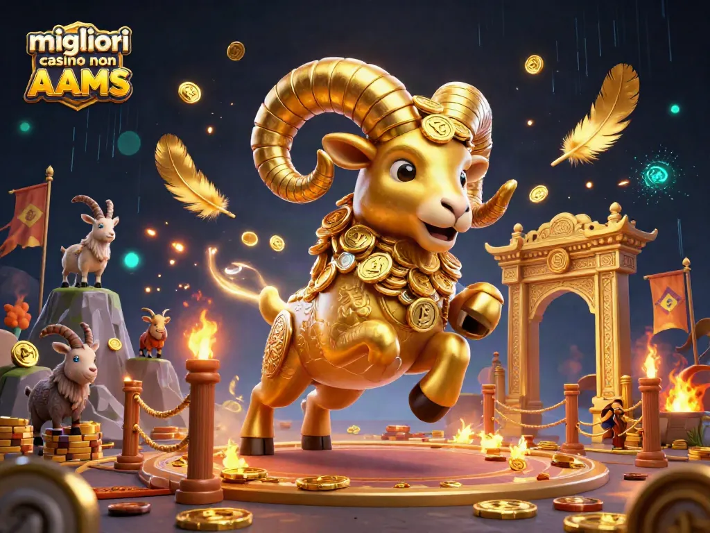 Gioca nei migliori casino non AAMS con il ram dorato e la sua energia!