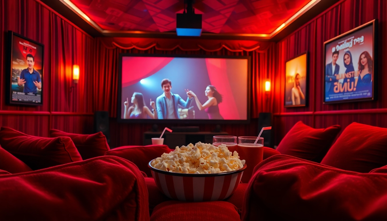 ชมหนังออนไลน์ผ่านระบบเฮาส์ภาพยนตร์ที่เต็มไปด้วยบรรยากาศอบอุ่น