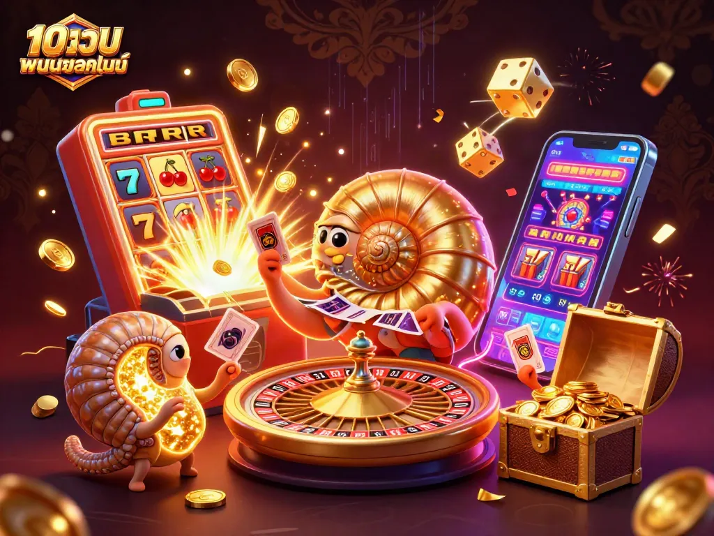 เล่นที่ 10เว็บพนันออนไลน์ กับเกมสล็อตสุดพิเศษและประสบการณ์คาสิโนที่น่าตื่นเต้น