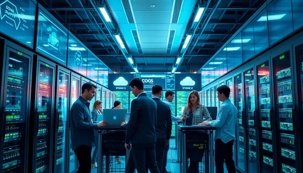 Highlighting the Best MSP for virtualization and storage in a professional data center setting with tech experts.