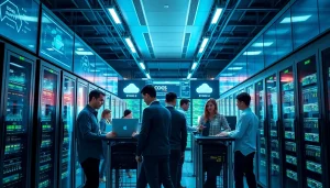 Highlighting the Best MSP for virtualization and storage in a professional data center setting with tech experts.