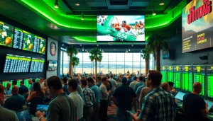 Engaged bettors in South Carolina utilizing online sportsbooks South Carolina for sports betting.
