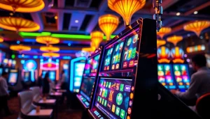 Menangkan jackpot dengan slot depo 1000 yang menarik dan warna cerah di mesin slot modern.