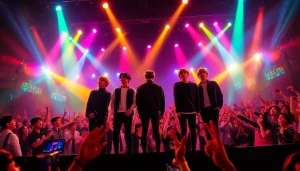 Catch BTS news with dynamic images of their live performances and engaging fan moments.