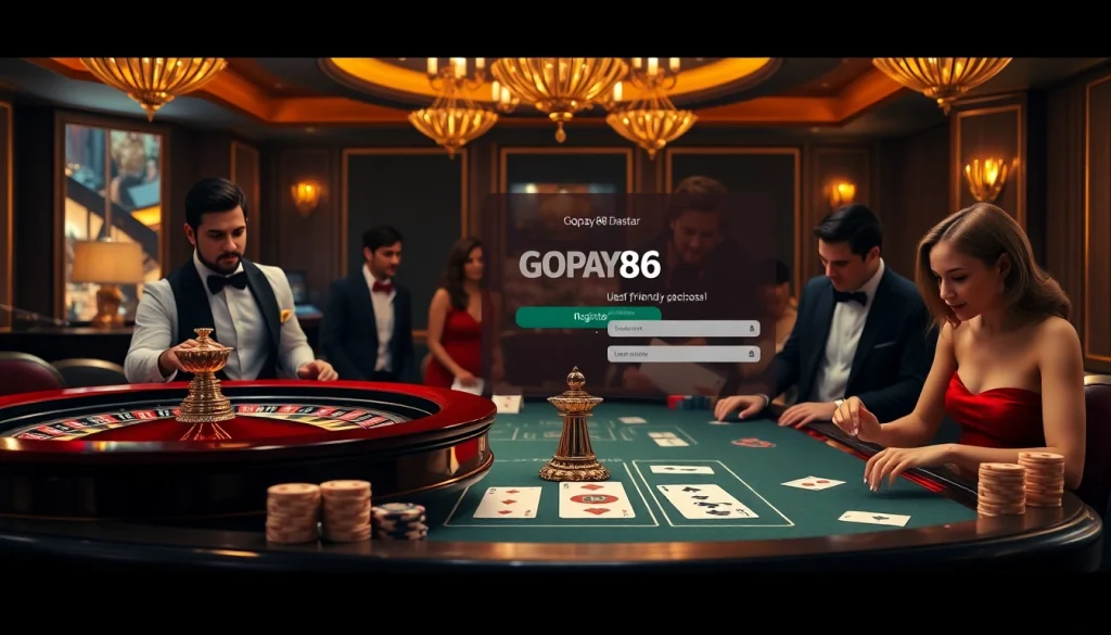 Experience the excitement of Gopay88 Daftar with engaging casino games and vibrant visuals.