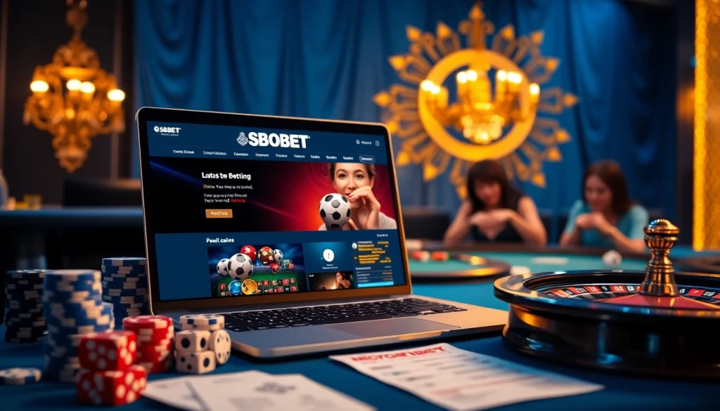 Place bets using link alternatif sbobet at a dynamic online casino interface.