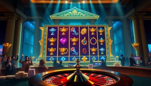 Rasakan pengalaman bermain yang mendebarkan dengan Olympus 1000 di kasino kelas atas yang menampilkan tema Yunani kuno.