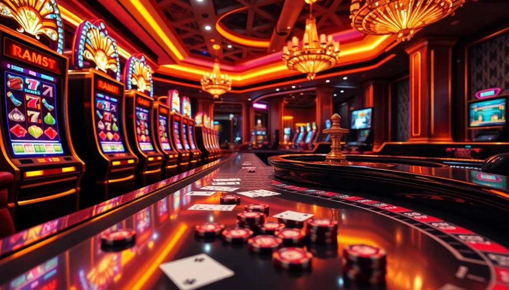 NAGA169 slot online features engaging slot machines in a vibrant virtual casino atmosphere.