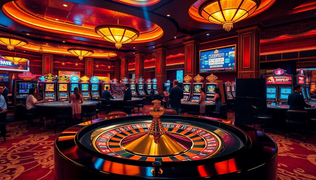 Engage with the thrilling atmosphere of gambling at https://nohu90pa.com, where players enjoy vibrant tables and exciting slot machines.