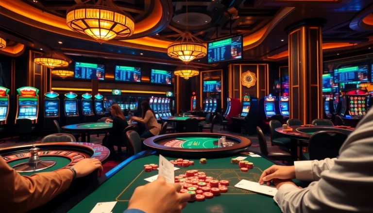 Experience luxury and excitement at https://i9bet2h.club with poker chips, roulette wheels, and slot machines.