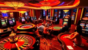 Experience thrilling gameplay with s88 bet at a vibrant casino atmosphere.