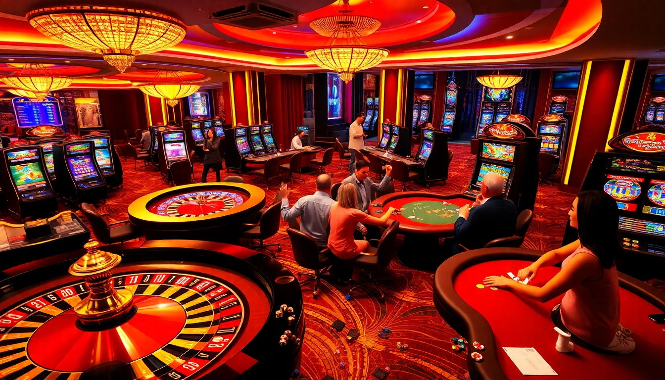 Experience thrilling gameplay with s88 bet at a vibrant casino atmosphere.