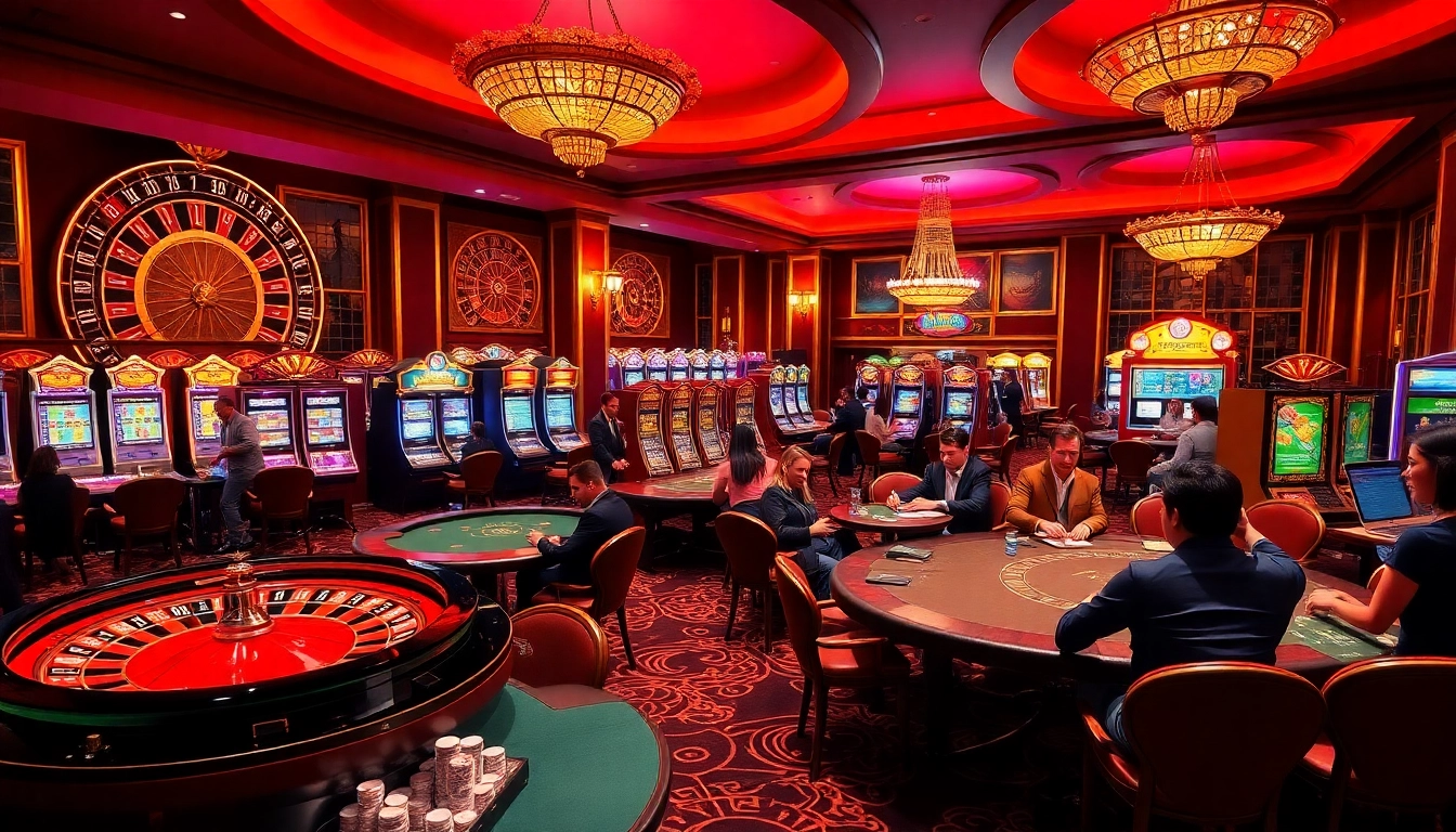 Ressentez l'excitation du casino en ligne argent réel France à des tables de jeu luxueuses et des machines à sous vibrantes.