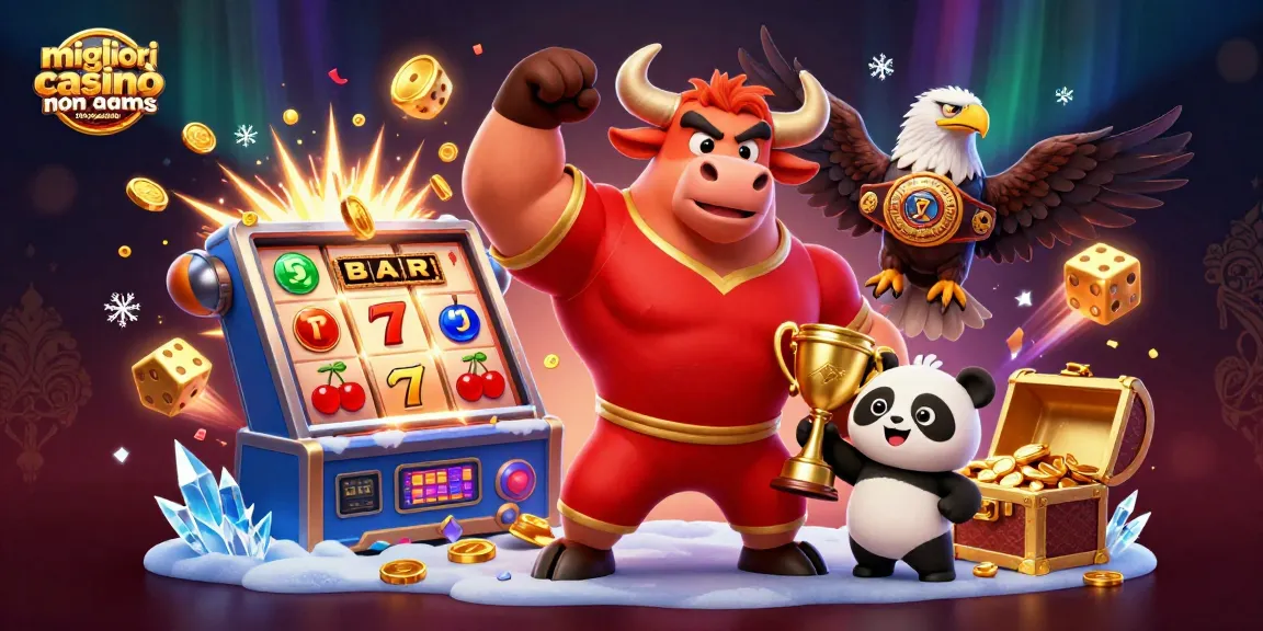 Gioca nei migliori casinò non aams che pagano subito con un'atmosfera festiva e vincente.