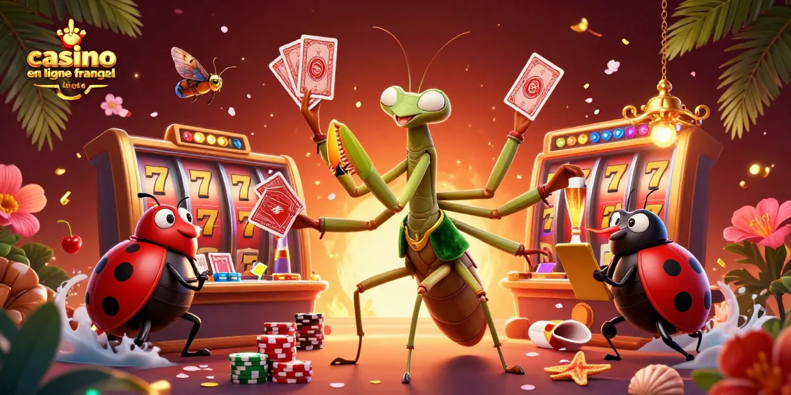 Jouez au casino en ligne France légal avec des jeux immersifs dans une ambiance festive.