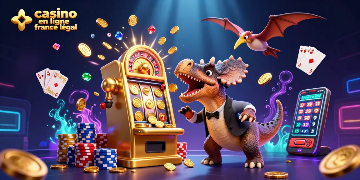 Déclenchez un jackpot au casino en ligne France légal avec des héros préhistoriques et des pièces brillantes.