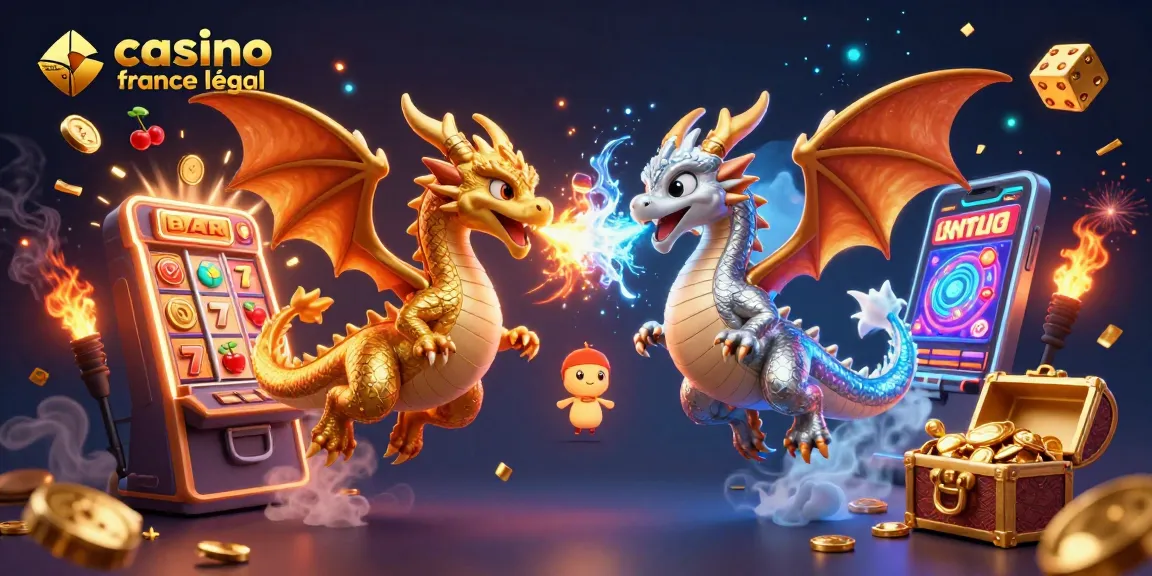 Déclencher des gains dans un casino en ligne France légal avec dragons et machines à sous.